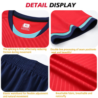 Fabrication en usine OEM ODM Vente en gros Ensemble de maillots de football pour enfants et jeunes pour l'entraînement