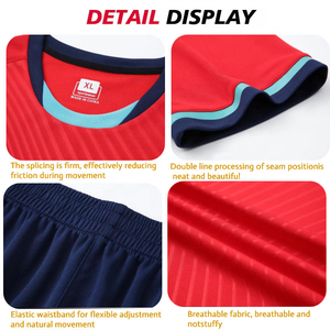 Pabrik Manufaktur OEM ODM Grosir Seragam Jersey Sepak Bola Anak Muda untuk Latihan - Product Image 3