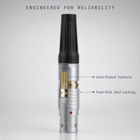 Connecteur circulaire push-pull autobloquant de haute qualité série TT B FGG EGGOEM/ODM mâle-femelle pour câble