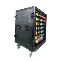 Machine à étincelles de feux d'artifice froids avec armoire d'alimentation 36-Road 16-A et télécommande, distribution par batterie à effet de scène