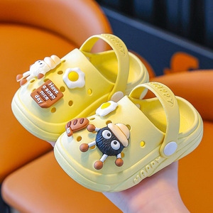 Zapatos <span class=keywords><strong>Crocs</strong></span> para <span class=keywords><strong>Niños</strong></span>, Verano, Interior, Antideslizantes, Transpirables, Suela Blanda, Zapatos con Orificios para Bebés, <span class=keywords><strong>Niños</strong></span> Pequeños, Niñas, Lindos - Product Image 3