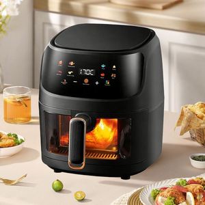 Friteuse à air OEM 8L multifonctionnelle, nouvelle friteuse à air domestique de grande capacité - Product Image 5