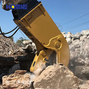 Excavadora giratoria de 360 °, pulverizador hidráulico, cizalla, piedra de demolición, alicates de trituración de hormigón, cizalla de rotura - Product Image 3