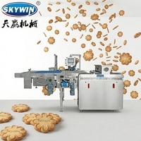 Nouvelle machine de boulangerie automatique à haute productivité, mouleuse et déposeuse rotative électrique/gaz pour mini-biscuits et gâteaux