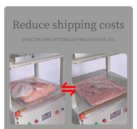Machine d'emballage sous vide industrielle pour coussins et oreillers, compresseur scellant pour l'emballage de coussins en mousse