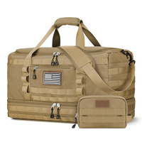 Sac de voyage extérieur avec séparation sec-humide, sac de voyage extensible pour courts séjours, sac de rangement pour bagages homme et femme