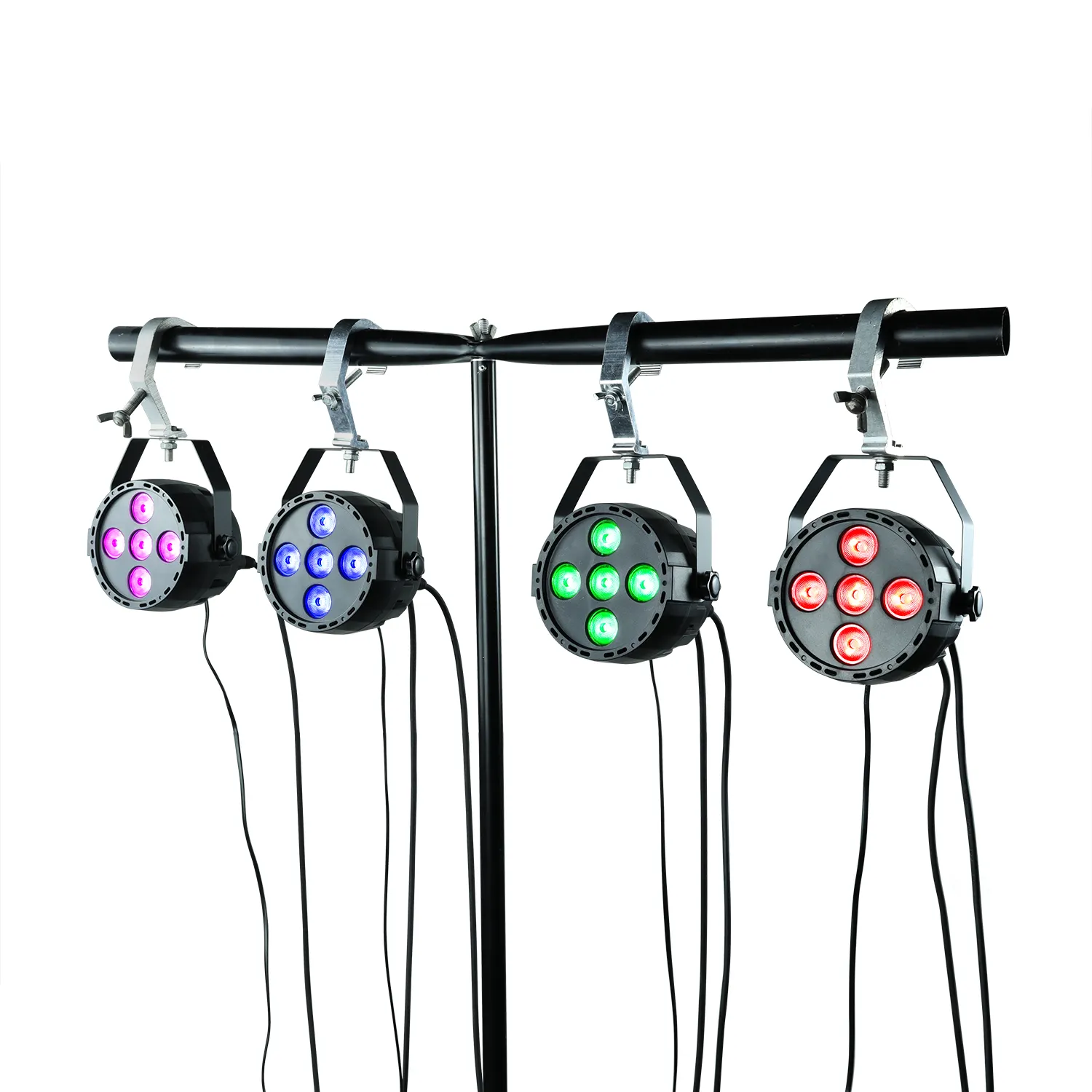 Nachtclub 5x4w RGBW 4 in1 Disco Parti Luce Bühnen lichter DJ LED Wash 4 Bar Light Spot Effekt