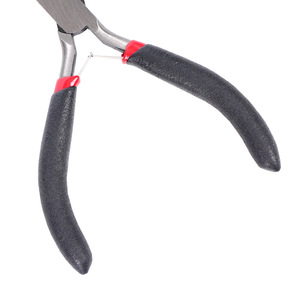 คีมปากแบน DIY ขนาด 4.5 นิ้ว ผลิตจากเหล็กโครเมียมวาเนเดียม ปากเรียบ กว้าง 1/4 นิ้ว พร้อมสปริง - Product Image 2