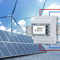 Compteur d'énergie intelligent triphasé Eastron SDM630MCT homologué MID, connecté par CT, avec RS485 Modbus, compteur de puissance bidirectionnel solaire