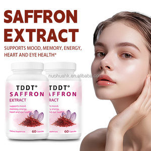Cápsulas de Extracto de Azafrán TDDT, 60 Unidades, Favorece el Estado de Ánimo, la Memoria, la Energía, la Salud del Corazón y los Ojos, Suplemento Dietético - Product Image 4