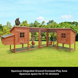 Ekstra büyük tavuk kümesi evler tavşan kafesi hayvan kümes Pet kafesleri taşıyıcılar - Product Image 2