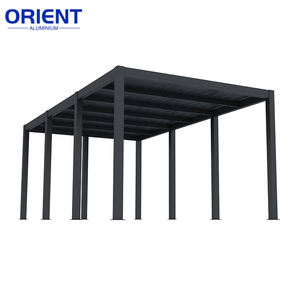 Abri de voiture en aluminium pour 2 véhicules - Auvent en polycarbonate, abri de voiture résistant aux intempéries pour usage résidentiel/commercial en extérieur - Product Image 1