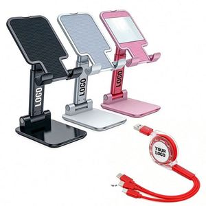 Wholesale Universal Foldable Logo Portable Desktop Phone Stand for Promotion Gift Custom Promotional Gifts - Product Image 1