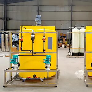Dosier gerät Flockung mittel Eimer Integrierte säure-und alkali beständige Abwasser dosierung und Auflösung Rühr wasser aufbereitung - Product Image 4