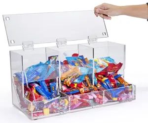 acrylic display boxes for candy/acrylic candy box display