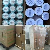 Etiqueta térmica de fábrica 50x25 57x32 60x40 100x100 100x150 Etiqueta adhesiva de código de barras Etiqueta de papel térmico de envío