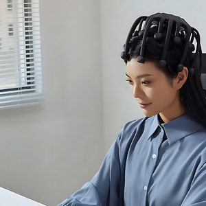 Masajeador Eléctrico para la Cabeza, Masajeador de Cuero Cabelludo con 20 Garras de Pulpo, con Vibración, Funciones de Acupresión y Descompresión para Dormir - Product Image 3