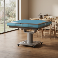 Table de Mahjong Automatique Pliante 2-en-1 pour la Maison, l'Hôtel et la Maison de Thé