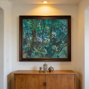 Tu Qixian, Representante de los Pintores Chinos de Arte Abstracto, Pintura Decorativa de Enredaderas Forestales, Decoración Personalizada para el Hogar - Product Image 4