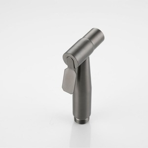 Pistolet de pulvérisation pour bidet Bingtao en acier inoxydable 304 gris bronze, douchette pour toilettes avec robinet d'angle - Product Image 4