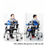 Déambulateur vertical pédiatrique pour enfants atteints de paralysie cérébrale, cadre de positionnement pour l'entraînement des membres inférieurs, déambulateur de rééducation pour paraplégiques, aides à la mobilité à domicile