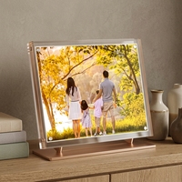 Cadre photo liquide transparent de haute qualité, coloré, plusieurs tailles, nouveau modèle, décoration intérieure, cadre photo liquide