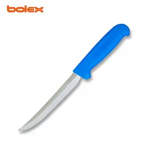 chef cook butcher knives with slant tangs colour coded handles for sharpening grinding rental exchange services grinders lines