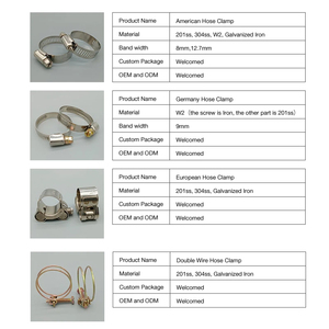 Nhà sản xuất thép không gỉ mùa xuân Ống kẹp điều chỉnh xử lý mỹ loại nhựa bướm nhiệm vụ nặng nề tầm nhìn cao - Product Image 3