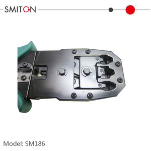 RJ45 Uốn Tóc bồng công cụ 8P/6P RJ45 RJ12 Mạng công cụ Mạng tay RJ45 criming công cụ đi qua cho mạng - Product Image 5