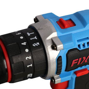 FIXTEC Outils électriques en gros, perceuse sans fil 20V robuste 50Nm 13mm à serrage rapide, 2x2000mAh, batterie au lithium, modèle FC - Product Image 4