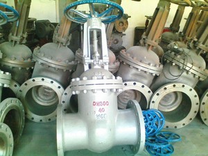 Gost tiêu chuẩn đúc thép ASTM A216-WCB mặt bích Van cổng PN16, DN100 - Product Image 5