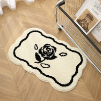Meistverkaufte Fußmatten Teppiche Rutschfeste Eingangsmatte Wasserdichte Waschbare Bodenmatte