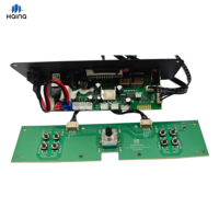 Kit complet d'amplificateur audio DSP de classe D assemblé avec carte PCBA Bluetooth 5.0 TWS et panneau de commande à touches pour haut-parleur domestique