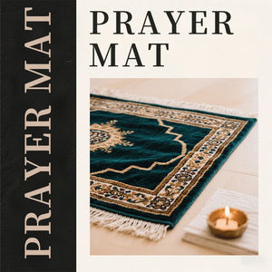 Tapis de prière musulman pour les prières musulmanes Grand cadeau de ramadan pour les hommes musulmans Tapis de prière portable pour femmes - Product Image 6