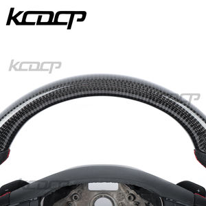 Volante de Fibra de Carbono con LED para <span class=keywords><strong>Seat</strong></span> León MK3 Cupra - Product Image 4