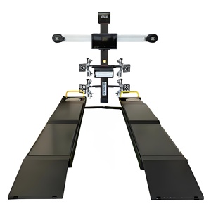 Machine d'alignement 3D des quatre roues avec élévateur hydraulique à ciseaux pour <span class=keywords><strong>voiture</strong></span>, aligneur de pneus 4 roues, caméra <span class=keywords><strong>Sony</strong></span> 8MP, certifiée CE ISO - Product Image 1