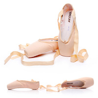 Chaussons de danse classique professionnels en satin BW06 avec lanières croisées pour enfants – Idéaux pour la pratique, les spectacles, les examens et les compétitions