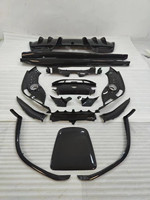 Kit carrosserie en fibre de carbone pour Ferrari 296 GTB/GTS - Style d'origine, déflecteur avant, aileron arrière, plaque de protection du moteur