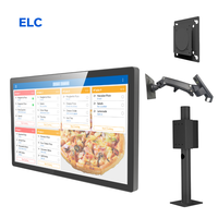 Sistema de Visualización para Cocina de 24 Pulgadas, Sistema KDS Android, Opciones de Instalación en Pared, Escritorio y Colgante