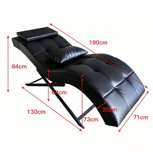 Custom Color Modern PU Luxury Spa Bed with High-Density Sponge for Facial & Lash Care Curved Eyelash Equipment - Product Image 2