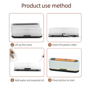 Ce RoHS ngọn lửa hương liệu độ ẩm khuếch tán hộ gia đình sử dụng xách tay siêu âm lửa ngọn lửa hương thơm khuếch tán với từ xa - Product Image 3