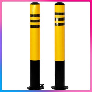 Poteau de signalisation réfléchissant en gros pour usine, barrière de circulation en PE et caoutchouc pour routes, parkings et chantiers - Product Image 2