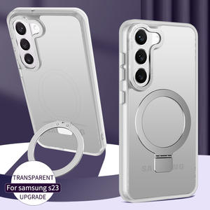 Le plus récent étui de téléphone mat Pc avec housse de téléphone en métal <span class=keywords><strong>360</strong></span> pour <span class=keywords><strong>Samsung</strong></span> S25 Ultra S24 S23 Note 20 étui pare-chocs <span class=keywords><strong>caméra</strong></span> en métal - Product Image 4