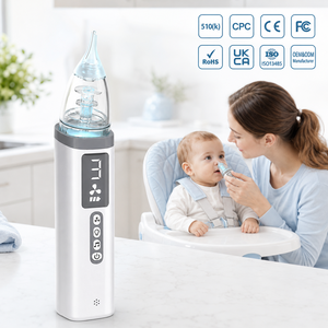 Aspirateur nasal électrique, nettoyeur nasal, extracteur de mucus, aspirateur nasal pour bébé, soin nasal quotidien - Product Image 1