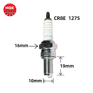 NGKmotorcycle Bujía CR6E CR7E <span class=keywords><strong>CR8E</strong></span> CR9E Swift Eagle Neptune Panther GW250 400 - Product Image 3