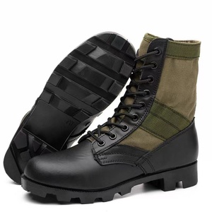 Bottes tactiques de sport de plein air TSB910 personnalisées de haute qualité avec semelle moulée directement (DMS) – Noir, Vert, Panama, Jungle, Forêt - Product Image 1