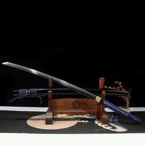 Coltelli da allenamento artigianali Longquan Samurai 102CM Demon Child, coltelli da combattimento con temperatura a umido in acciaio T10, prop cosplay, regalo da uomo - Product Image 1