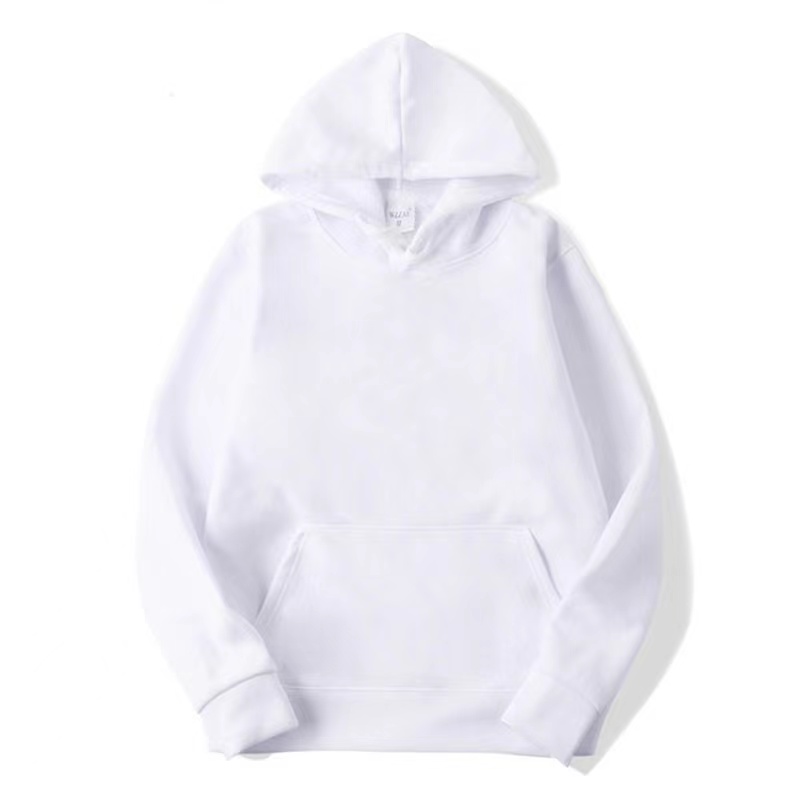 High quality sweatshirts polyester hoodies Custom logo sublimation plain hoodies For Men