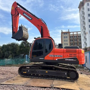 รถขุดตีนตะขาบ Doosan DX225 มือสองจากสวีเดน พร้อมเครื่องยนต์หลัก  รถขุด Doosan DX60 80 140 150 225 300 340 มือสอง - Product Image 4