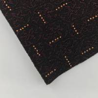 Tissu Jacquard Extensible Brillant Texturé en Lurex et Strass, 68% Polyester, 27% Lurex, 5% Spandex, avec Doublure en Georgette pour Robe - Antistatique